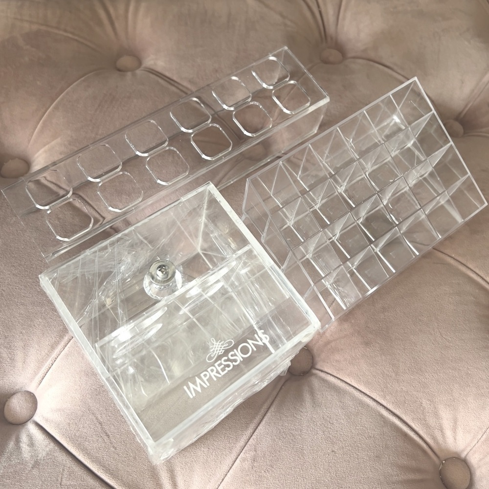 ACRYLIC Makeup holder BEAUTY BUNDLE Impressions